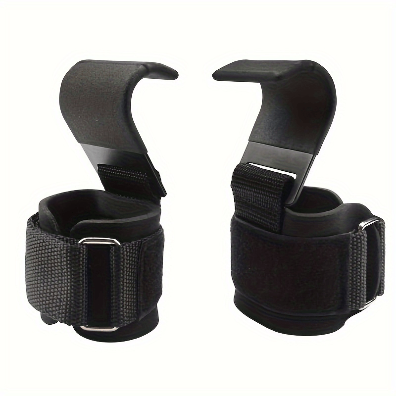 Wrist Wraps Weightlifting Support - ウェイトリフティングフックグリップ（リストラップ付き）ハンドバーリストストラップジムフィットネスフックウェイトストラッププルアップパワーリフティンググローブ