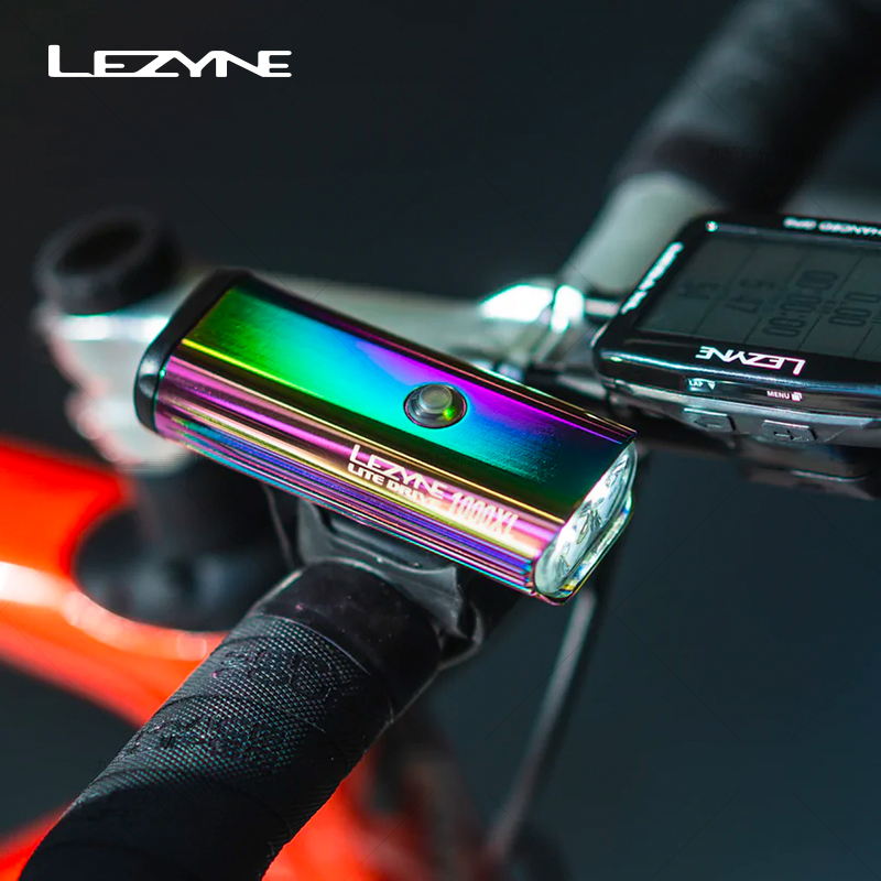 Rechargeable Bicycle Headlight 1000 Lumen - LEZYNE 1000 ルーメン自転車フロントライトアルミ合金 USB 充電式 LED