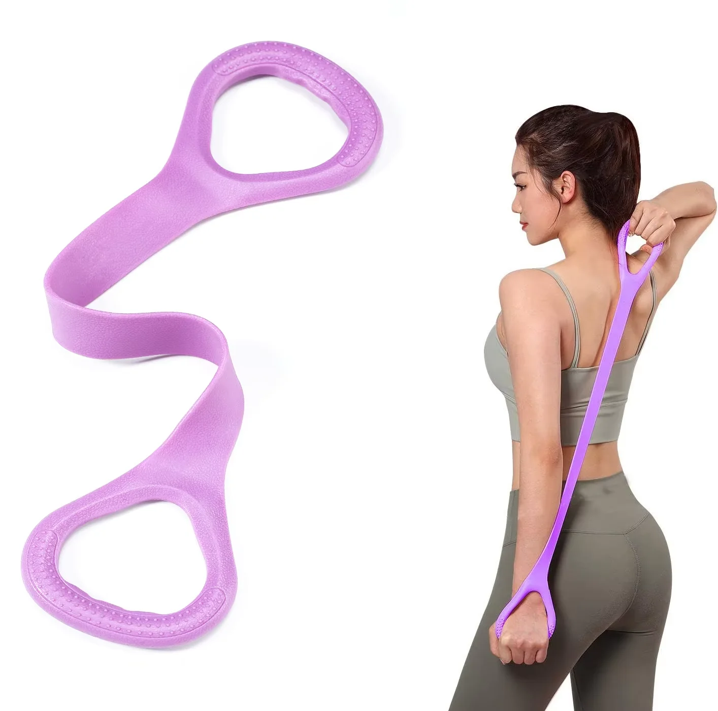 Pilates Bar Kit With Resistance Bands - フィットネスワークアウトレジスタンスバンド腕背中肩エクササイズ弾性トレーニングバンドヨガピラティス理学療法機器
