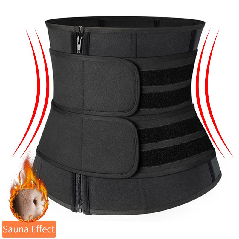 Sweat Waist Trainer Belt Neoprene - ウエストトレーナー ネオプレン発汗シェイプウェア ボディシェイパー レディース スリミング お腹引き締めシェイパー