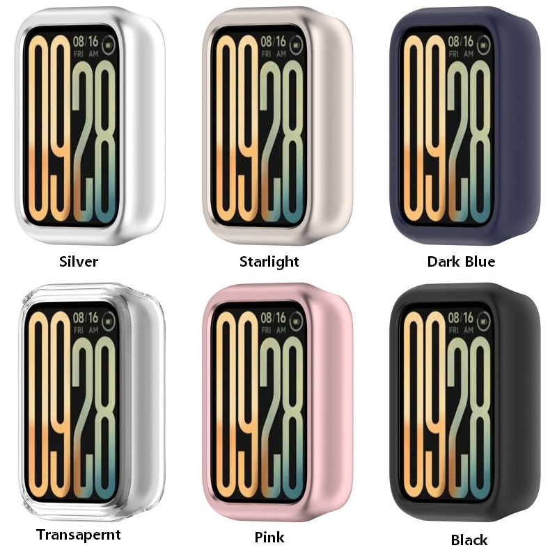 Resistance Bands Set With Handles - Xiaomi Mi Band 10 Pro用PC中空ケース スマートウォッチストラップ