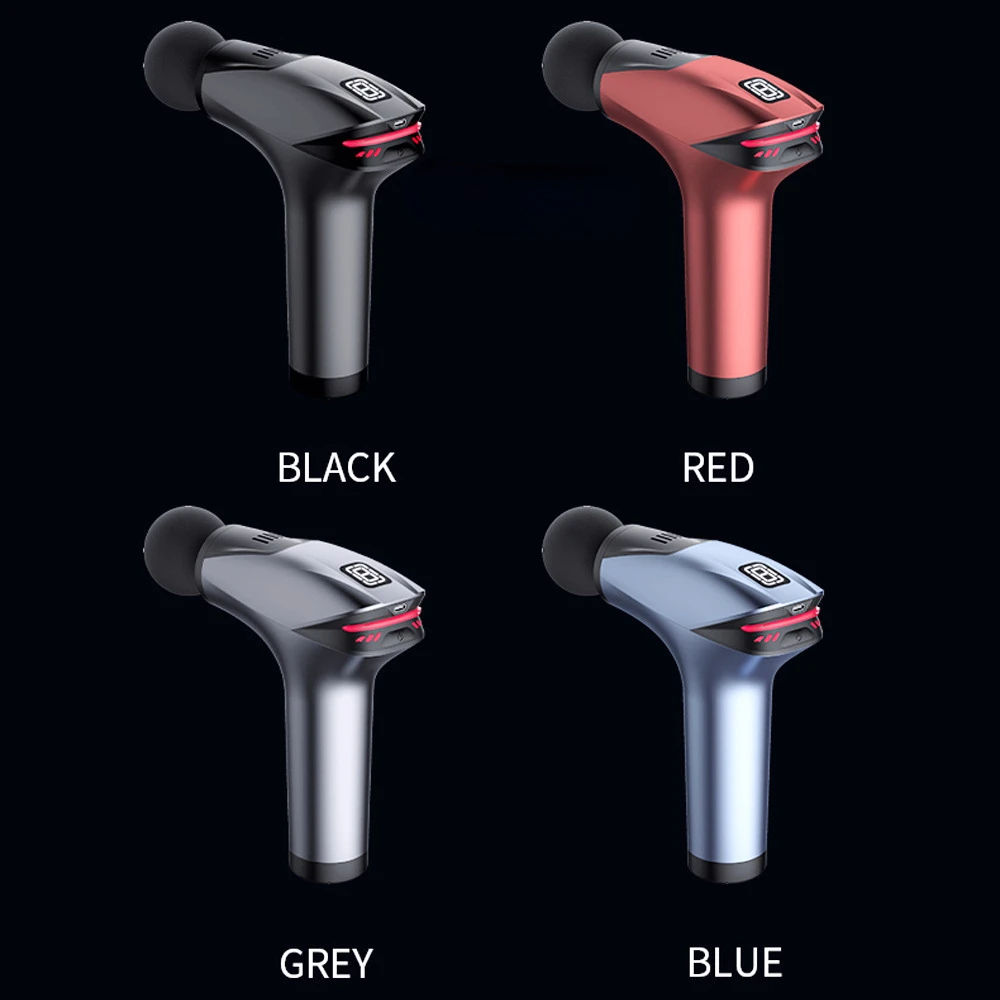 Electric Massage Gun Deep Tissue - 新型冷温罨法マッサージガン 電動タッピングピストルマッサージ器 体、首、背中、エクササイズ、深部組織、筋肉のリラックスに