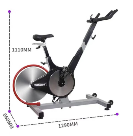 Cycling - 業務用マグネット式スピンバイク 静音室内サイクリングバイク フィットネスクラブやジム機器に最適