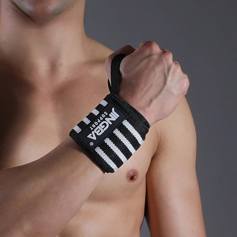 1Pc リストバンド手首サポートブレースストラップ強度重量挙 - Wrist Wraps Weightlifting Support のレビューと価格