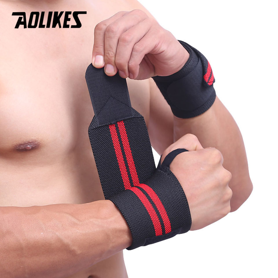AOLIKES 1 ペアリストバンドリストサポートブレースス - Wrist Wraps Weightlifting Support のレビューと価格
