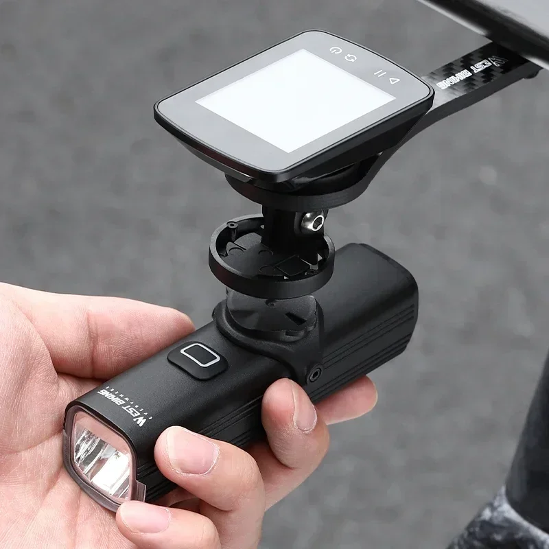WEST BIKING 自転車クイックリリースヘッドライト  - Rechargeable Bicycle Headlight 1000 Lumen のレビューと価格