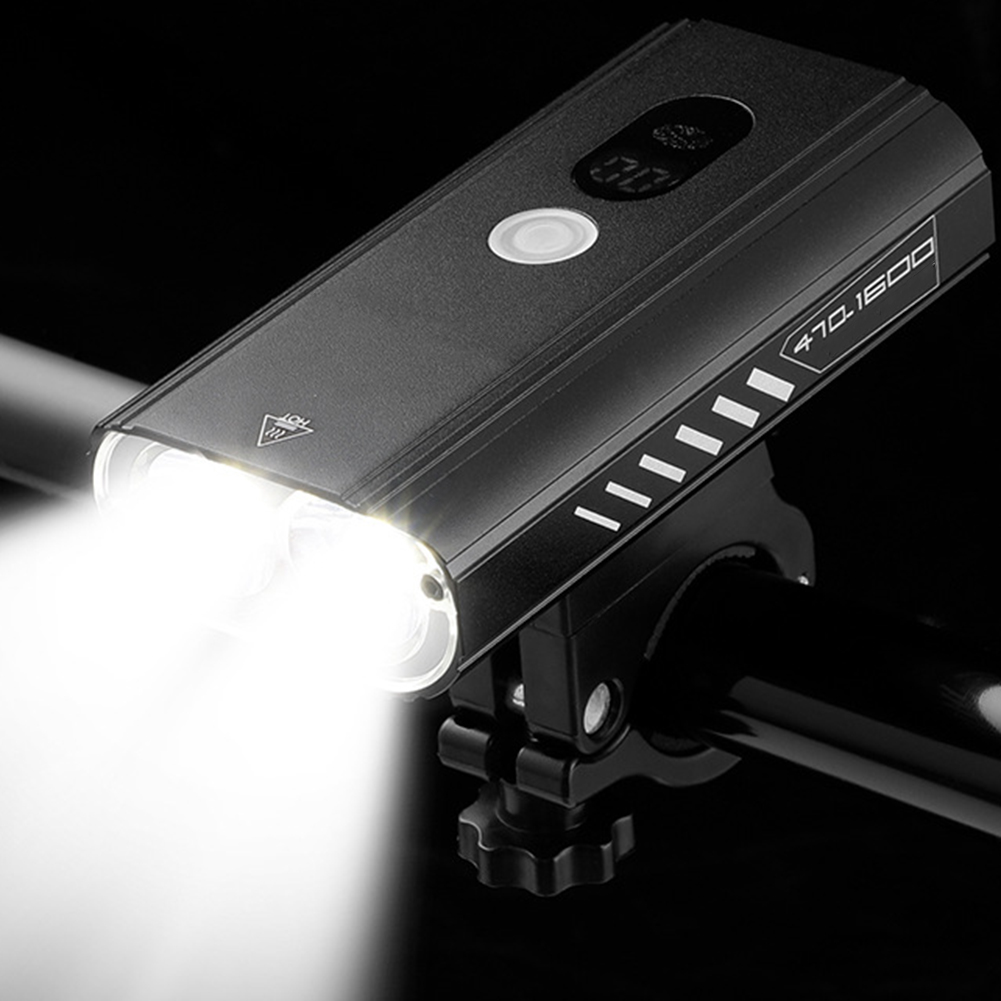 /USB /充電式/自転車ライト 1000 1600 ルーメ - Rechargeable Bicycle Headlight 1000 Lumen のレビューと価格