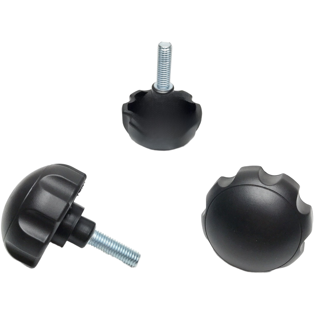 4PC 軽量スクリューノブ親指ネジボルトハンドル付きフィット - Fitness Equipment のレビューと価格