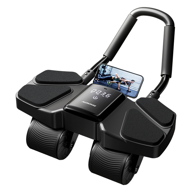 自動リバウンド四輪腹筋ローラーポータブルホームフィットネスト - Ab Roller Wheel With Elbow Support のレビューと価格
