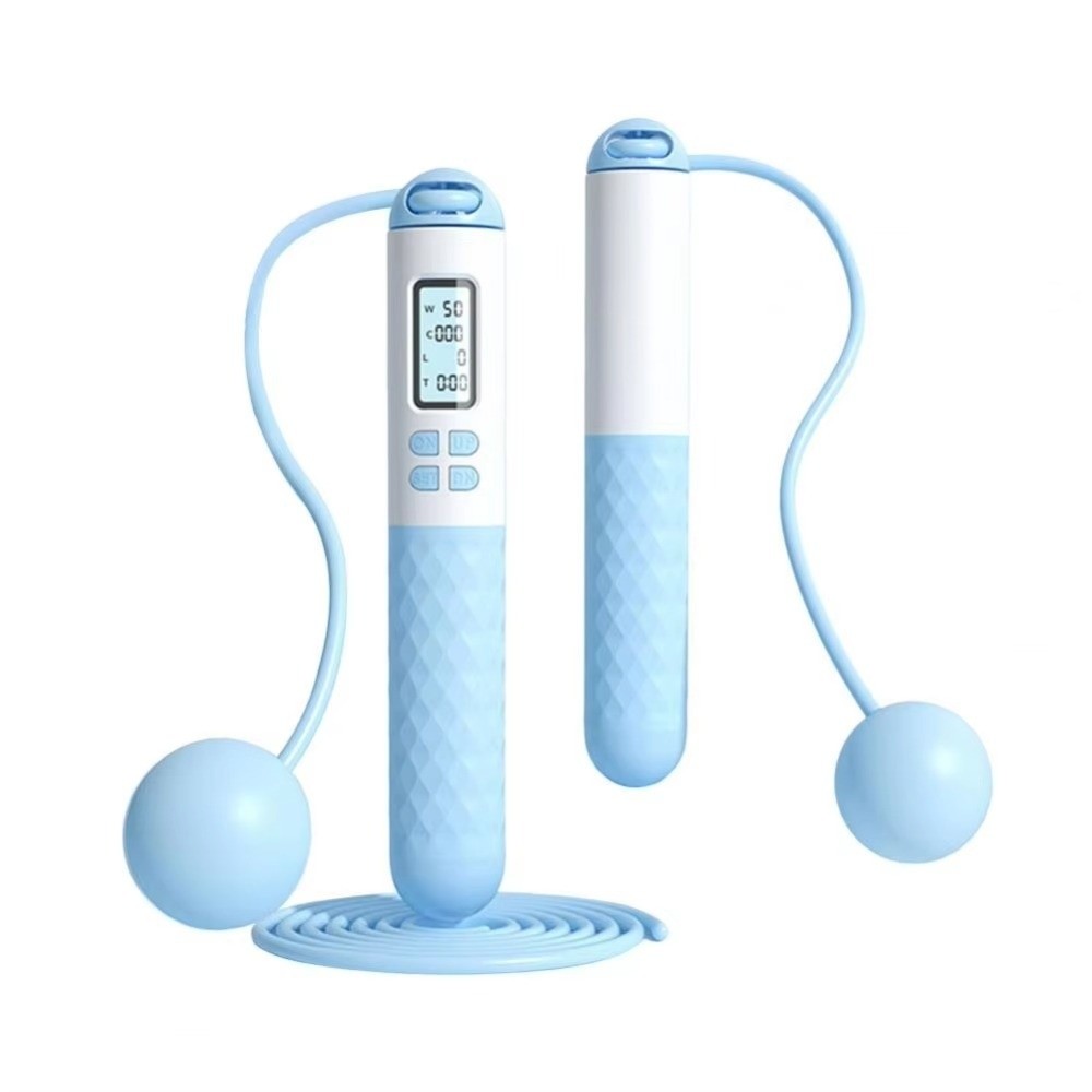コードレスロープレス縄跳び 滑り止め機能付きカウンター付き縄 - Smart Jump Rope Digital Counter のレビューと価格