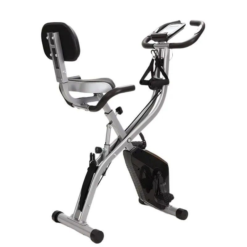 ポータブル折りたたみ式室内ホームジムエクササイズバイク -  - Exercise Bike Magnetic Resistance のレビューと価格