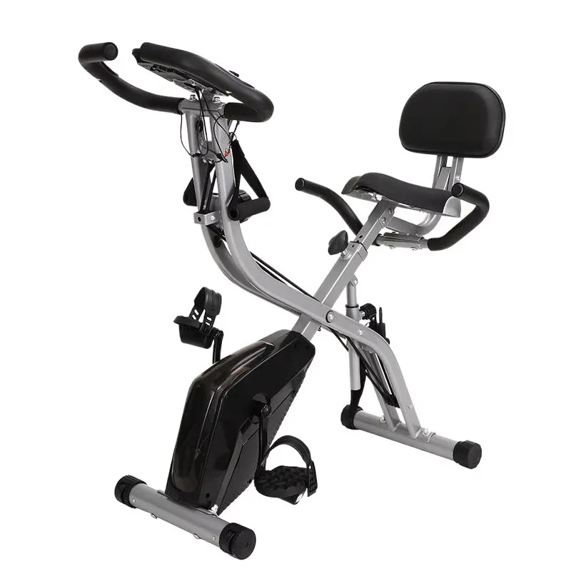 ポータブル折りたたみ式室内ホームジムエクササイズバイク -  - Exercise Bike Magnetic Resistance のレビューと価格