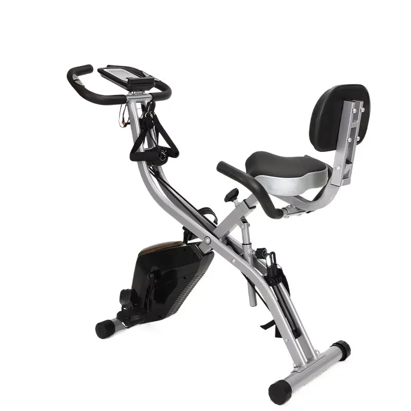ポータブル折りたたみ式室内ホームジムエクササイズバイク -  - Exercise Bike Magnetic Resistance のレビューと価格
