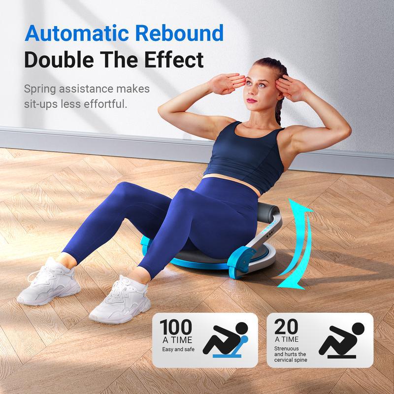 家庭用ミニフィットネス機器、腹筋強化マシン、シットアップ補助 - Ab Roller Wheel With Elbow Support のレビューと価格