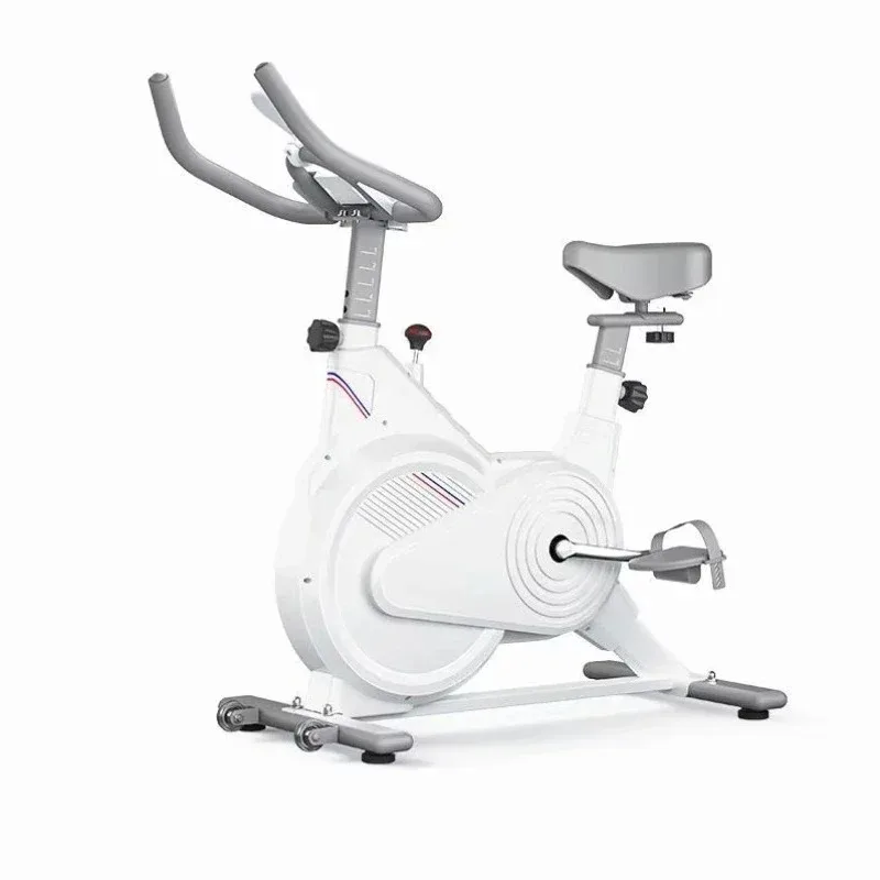 黒と白のエクササイズバイク、減量用、静音磁気抵抗式ホームジム - Exercise Bike Magnetic Resistance のレビューと価格
