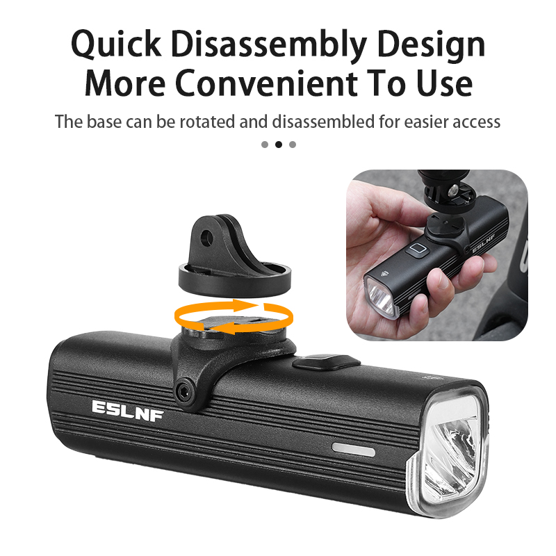 ESLNF自転車用フロントライト 1000ルーメン 4800 - Rechargeable Bicycle Headlight 1000 Lumen のレビューと価格