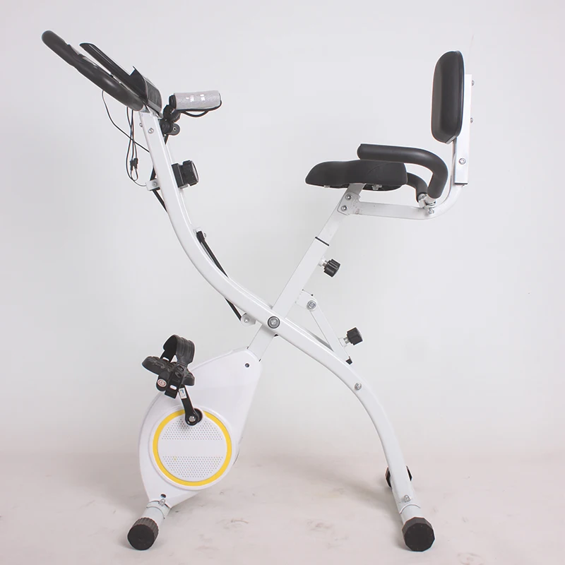 折りたたみ式高品質ホームジムスポーツ用品磁気抵抗フィットネス - Exercise Bike Magnetic Resistance のレビューと価格