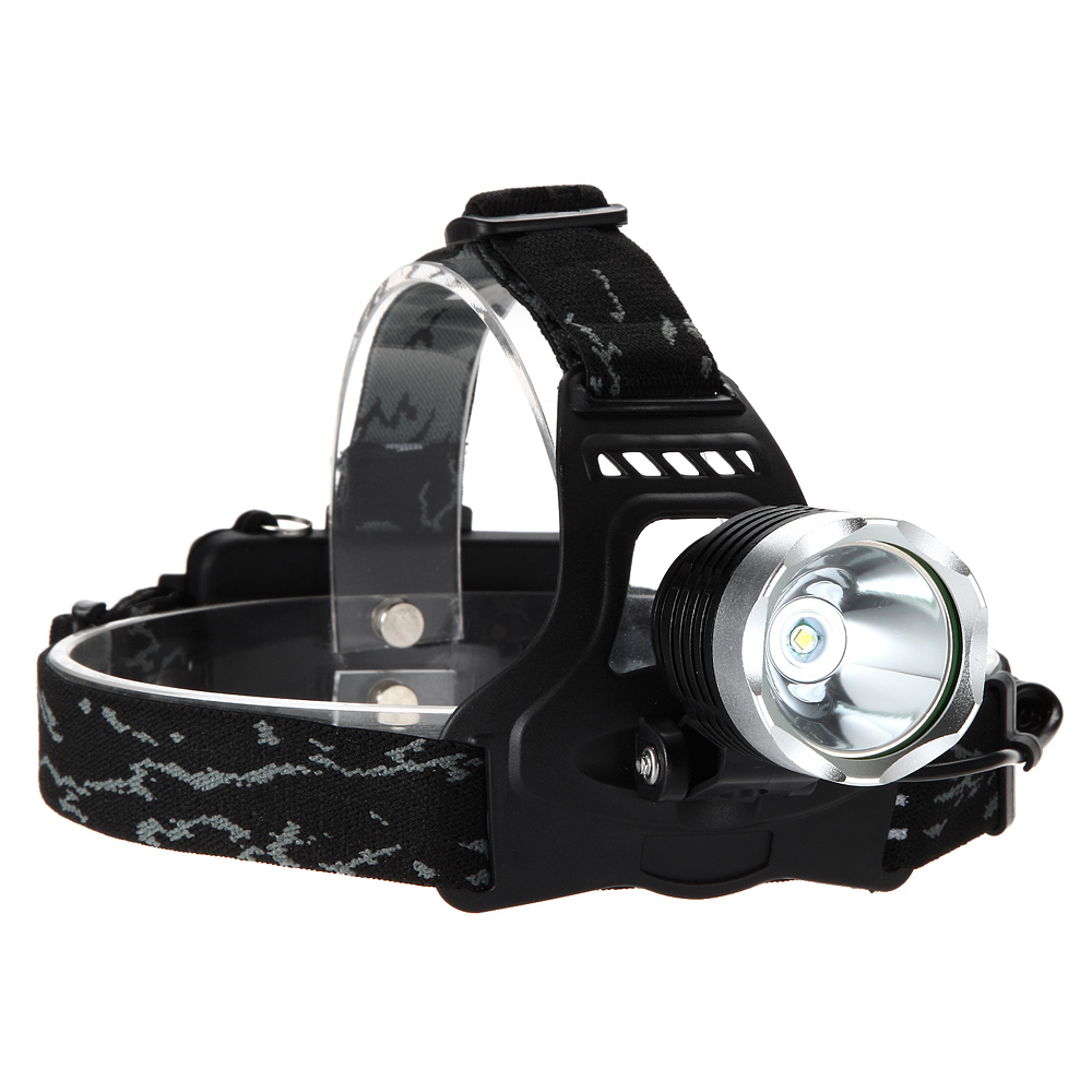 ホットT6 ledヘッドランプ自転車ライト18650懐中電灯 - Rechargeable Bicycle Headlight 1000 Lumen のレビューと価格