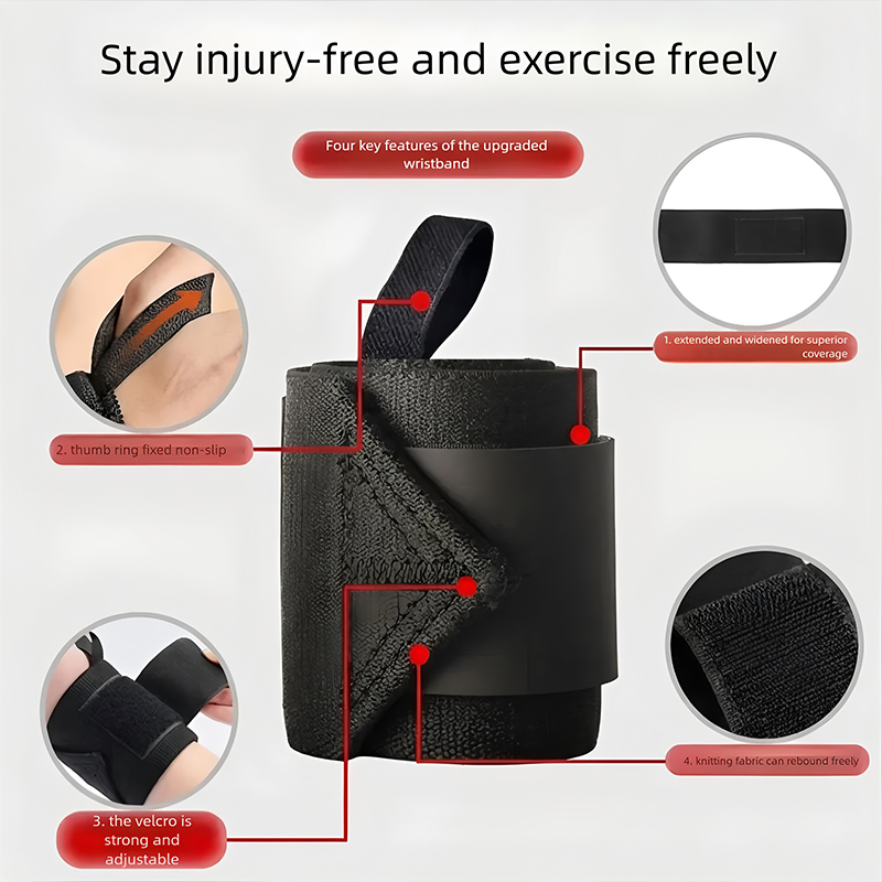 パッド入りハードリストラップサポートブレース、ウェイトリフテ - Wrist Wraps Weightlifting Support のレビューと価格