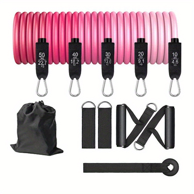 11点セット強化ピラティスバー、レジスタンスバンド付き、ホー - Pilates Bar Kit With Resistance Bands のレビューと価格