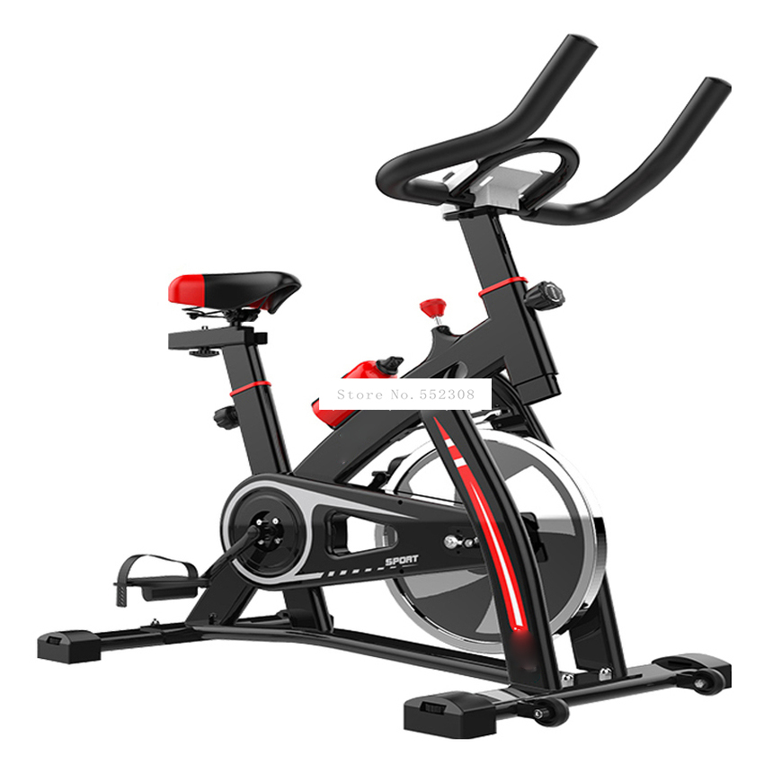 超静音ホームバイク、屋内フィットネスエクササイズ、サイクリン - Exercise Bike Magnetic Resistance のレビューと価格