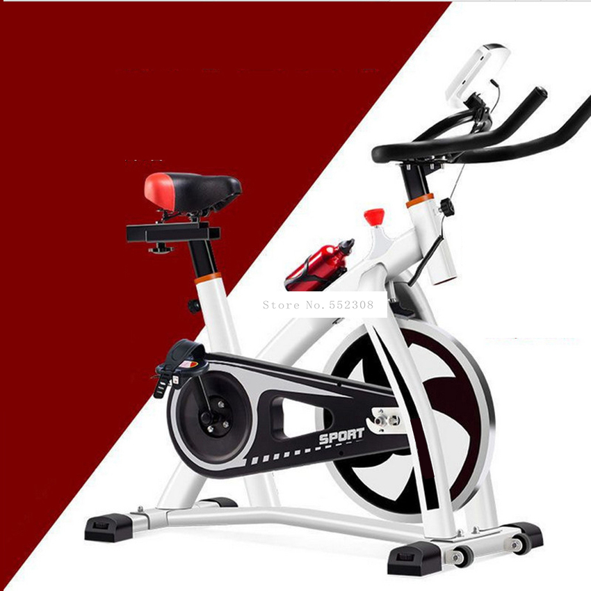 超静音ホームバイク、屋内フィットネスエクササイズ、サイクリン - Exercise Bike Magnetic Resistance のレビューと価格