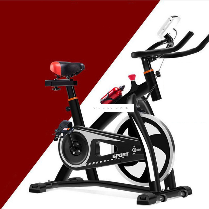 超静音ホームバイク、屋内フィットネスエクササイズ、サイクリン - Exercise Bike Magnetic Resistance のレビューと価格