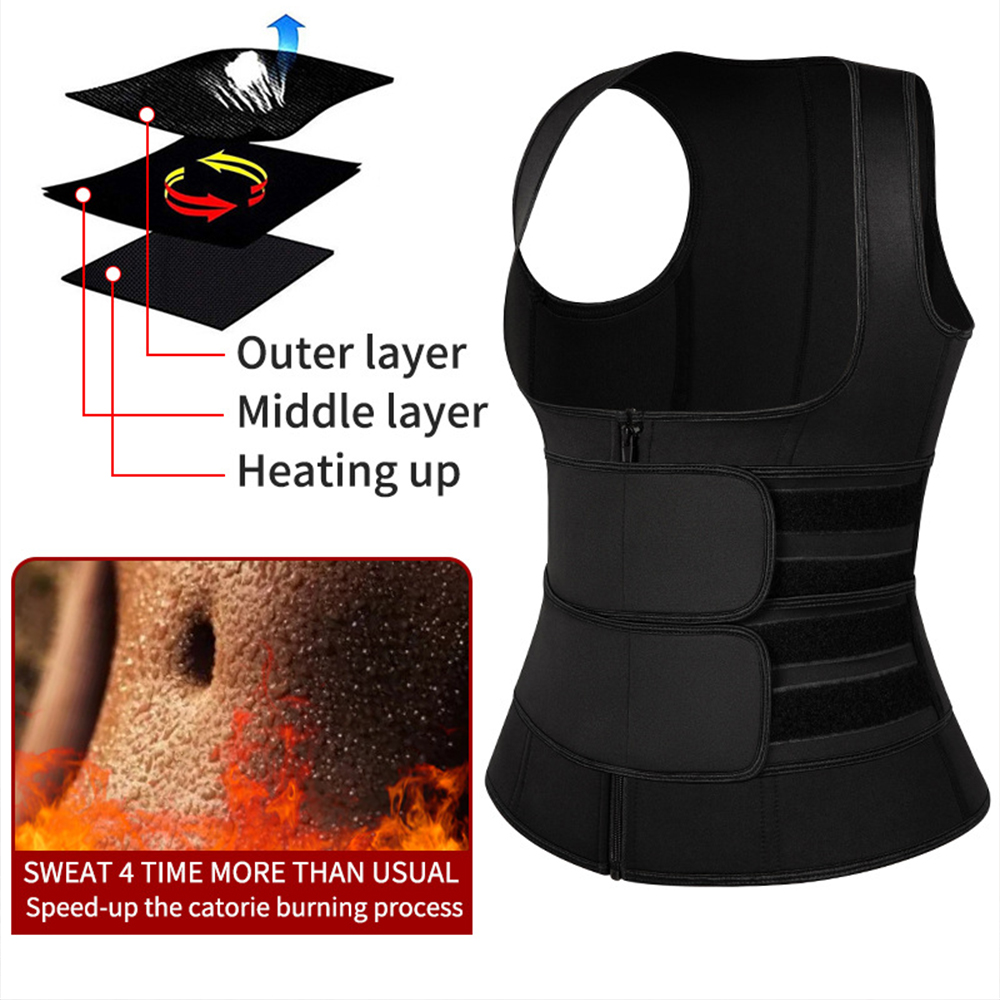 女性用ネオプレンサウナトップ、減量用ジッパーウエストトレーナ - Sweat Waist Trainer Belt Neoprene のレビューと価格