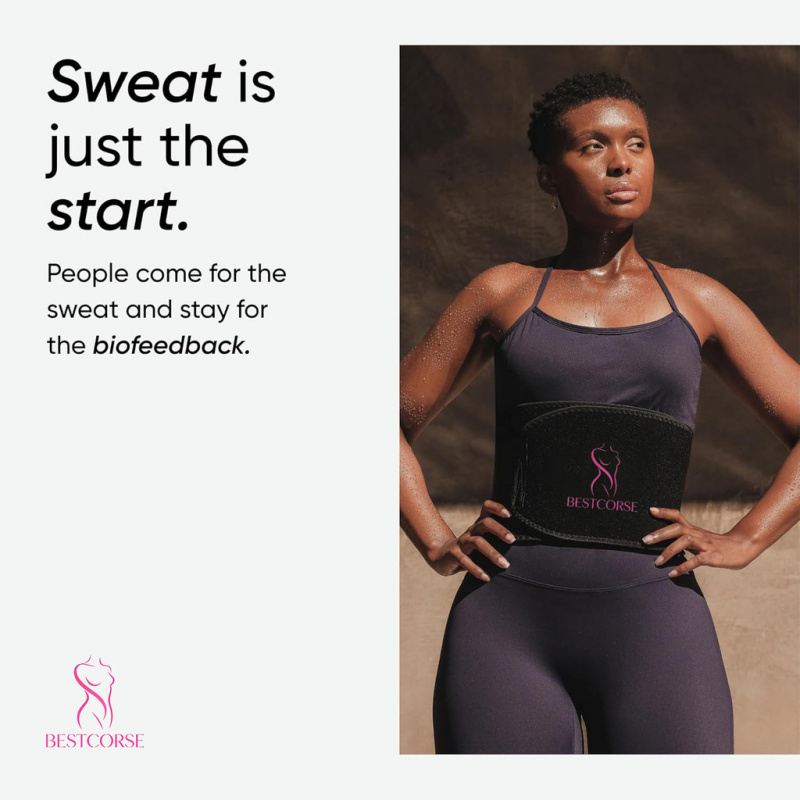 エクササイズネオプレン汗出しウエストトレーナー女性用スリムボ - Sweat Waist Trainer Belt Neoprene のレビューと価格