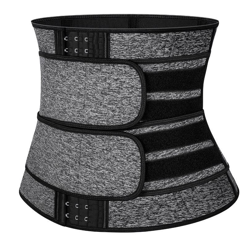 女性用ネオプレン製汗出しウエストトレーナー ダブルベルト ボ - Sweat Waist Trainer Belt Neoprene のレビューと価格