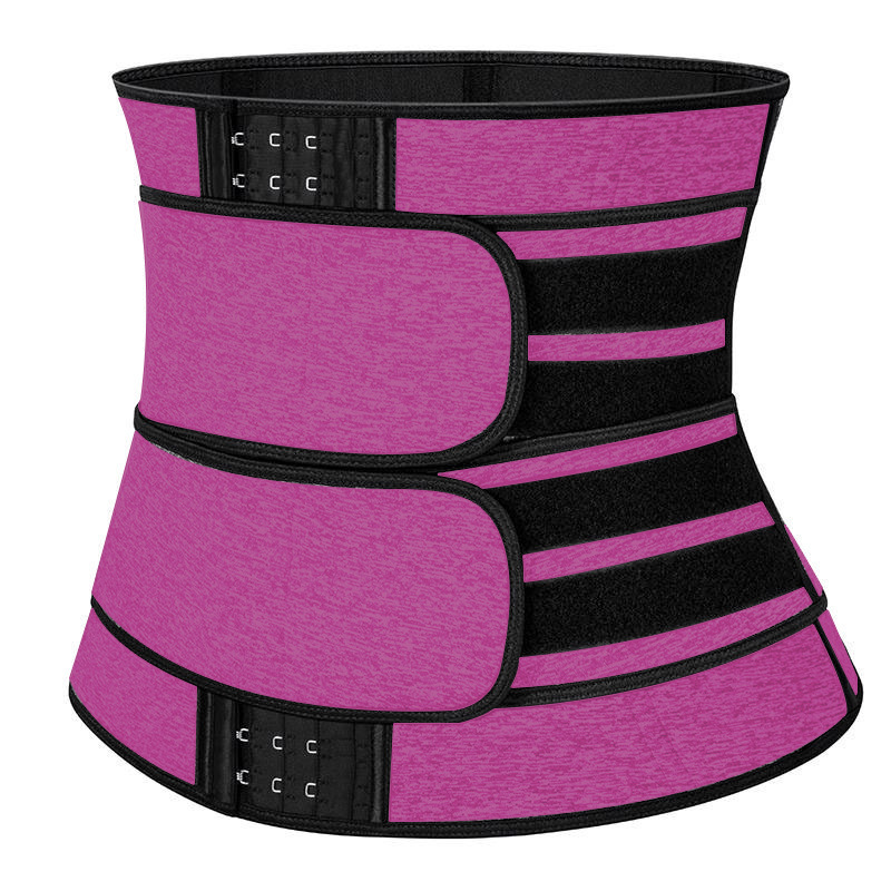 女性用ネオプレン製汗出しウエストトレーナー ダブルベルト ボ - Sweat Waist Trainer Belt Neoprene のレビューと価格