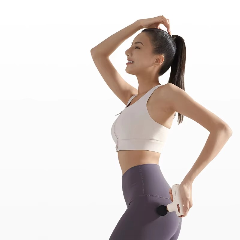 ミニ加熱マッサージガン 静音電動振動 深部組織筋肉マッサージ - Electric Massage Gun Deep Tissue のレビューと価格