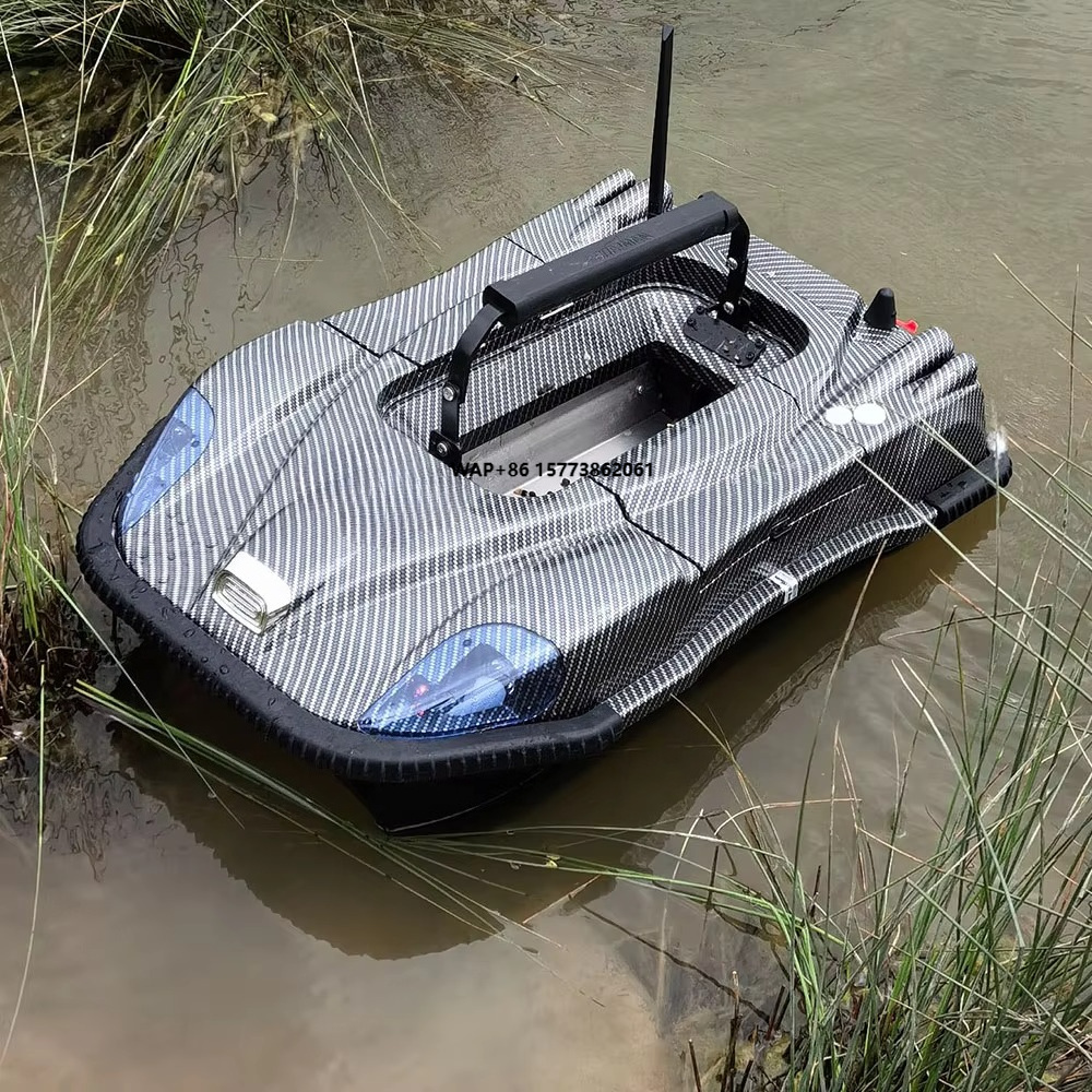 500メートル遠隔操作可能な魚群探知機付きRCフィッシングボ - Fishing のレビューと価格