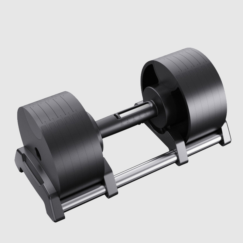 男性と女性のためのベース付き調節可能なウェイトリフティング機 - Adjustable Dumbbell Pair 40Kg のレビューと価格