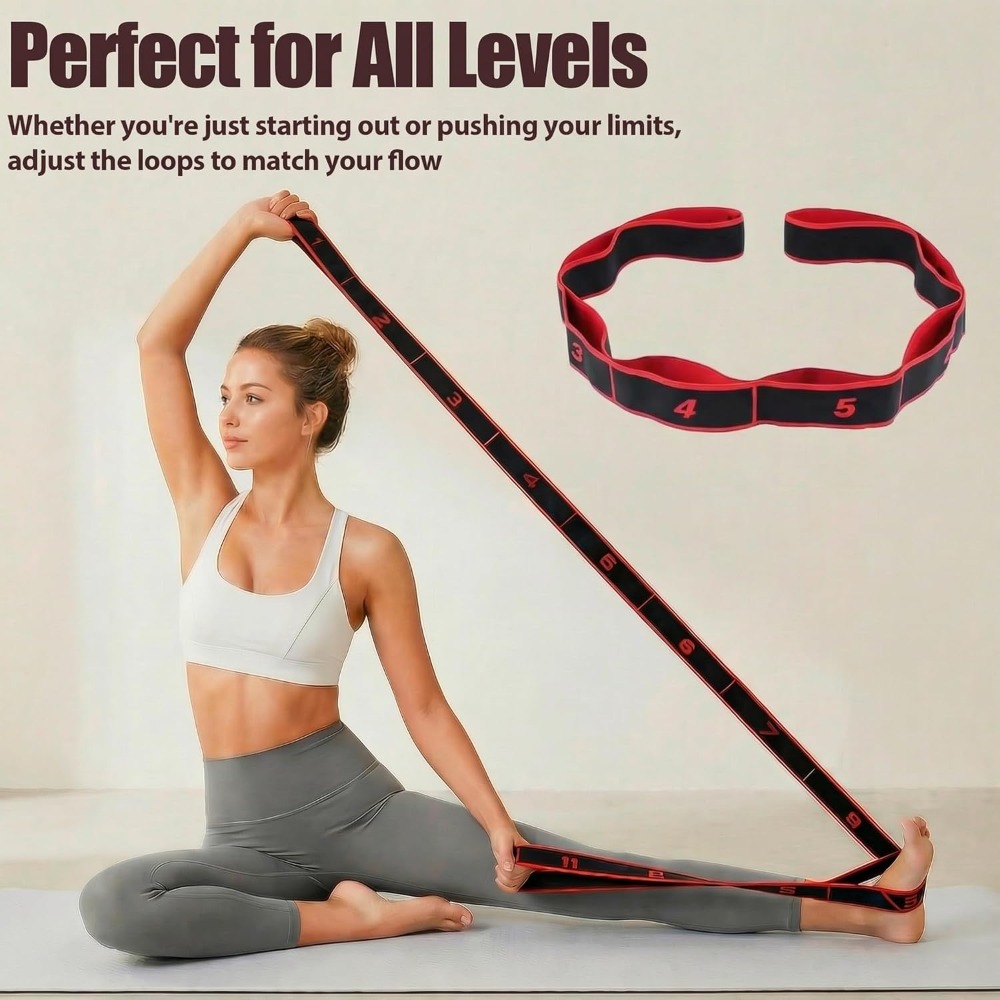 ヨガピラティスレジスタンスバンド番号付き生地滑り止め弾性ワー - Pilates Bar Kit With Resistance Bands のレビューと価格