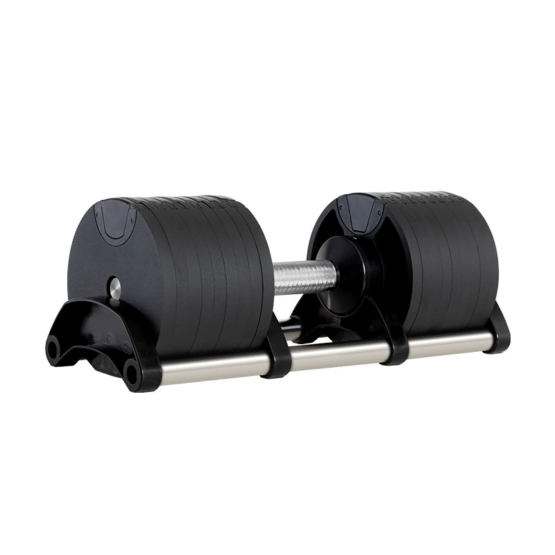 家庭用フィットネス鋳鉄メッキダンベル 自動交換機能付き40k - Adjustable Dumbbell Pair 40Kg のレビューと価格