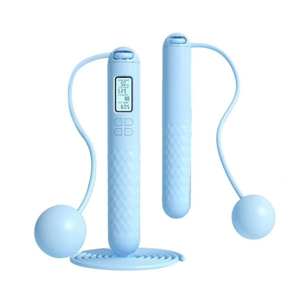 コードレスロープレス縄跳び、カウンターウェイト付き、減量用カ - Smart Jump Rope Digital Counter のレビューと価格