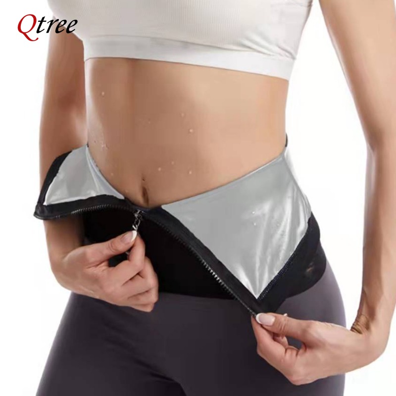 Qtree-女性用ウエストトレーナー、ボディシェイパー、スリ - Sweat Waist Trainer Belt Neoprene のレビューと価格