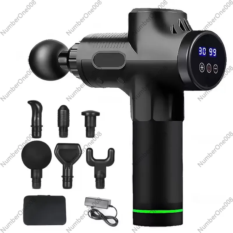 マッサージガン 筋肉リラックス器、家庭用ジムや運動後の回復に - Electric Massage Gun Deep Tissue のレビューと価格