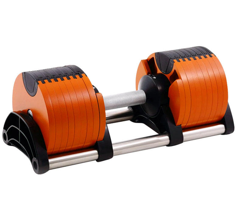 プロ仕様 32kg/80lbs 業務用ジム機器 鋳鉄製調整可 - Adjustable Dumbbell Pair 40Kg のレビューと価格