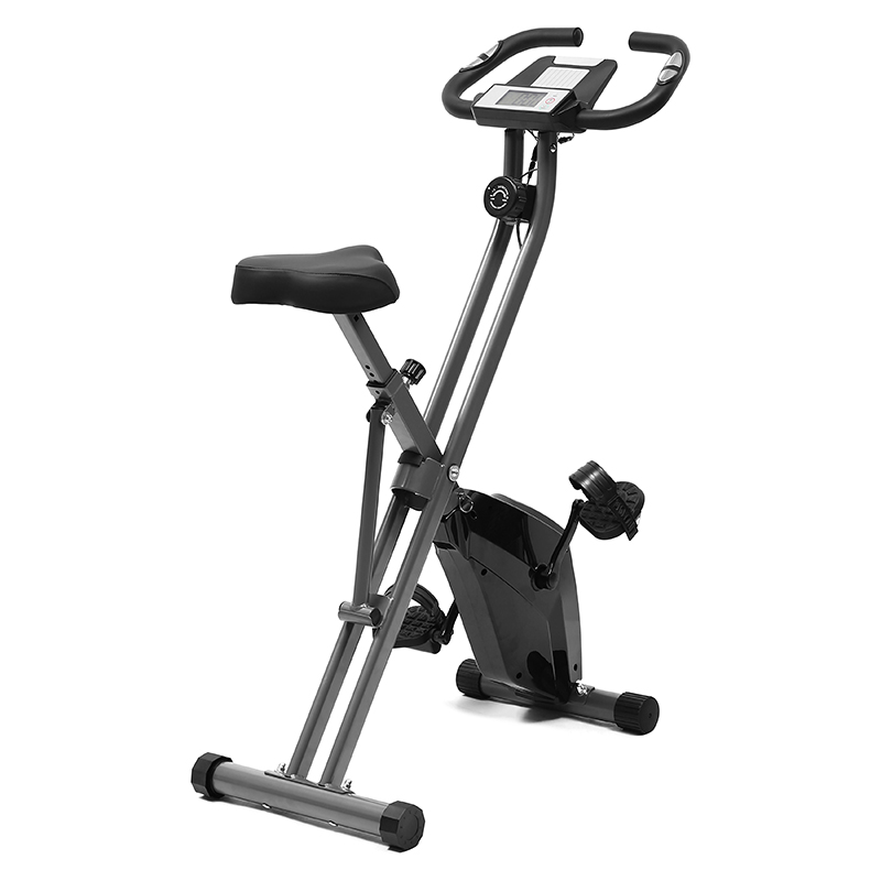省スペース折りたたみ式室内サイクリングバイク 10段階磁気抵 - Exercise Bike Magnetic Resistance のレビューと価格