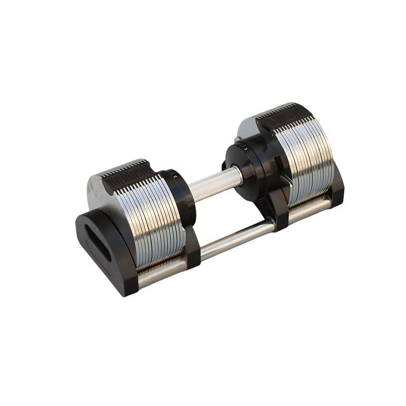 高品質40kg業務用ジム機器クロームメッキ調整可能ダンベルバ - Adjustable Dumbbell Pair 40Kg のレビューと価格
