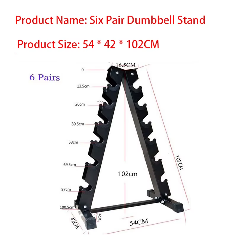 多機能10層スチール製三角ダンベルラック収納スタンドポータブ - Fitness Equipment のレビューと価格