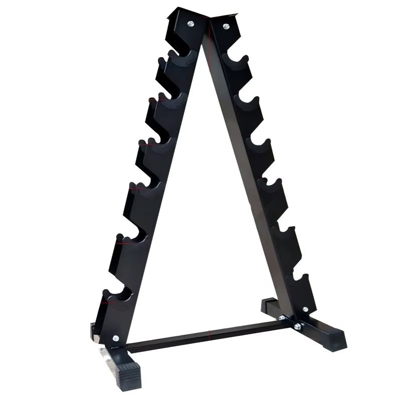 多機能10層スチール製三角ダンベルラック収納スタンドポータブ - Fitness Equipment のレビューと価格