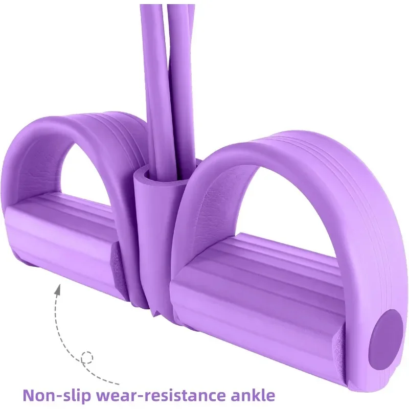 4/6 レベルの抵抗バンド エラスティックバンド 滑り止めハ - Pilates Bar Kit With Resistance Bands のレビューと価格