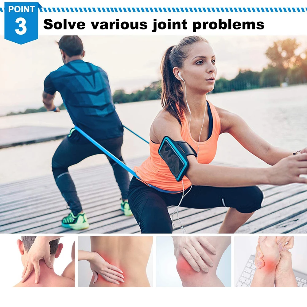 4 ピース/セット弾性フィットネスバンド抵抗バンドテープヨガ - Pilates Bar Kit With Resistance Bands のレビューと価格